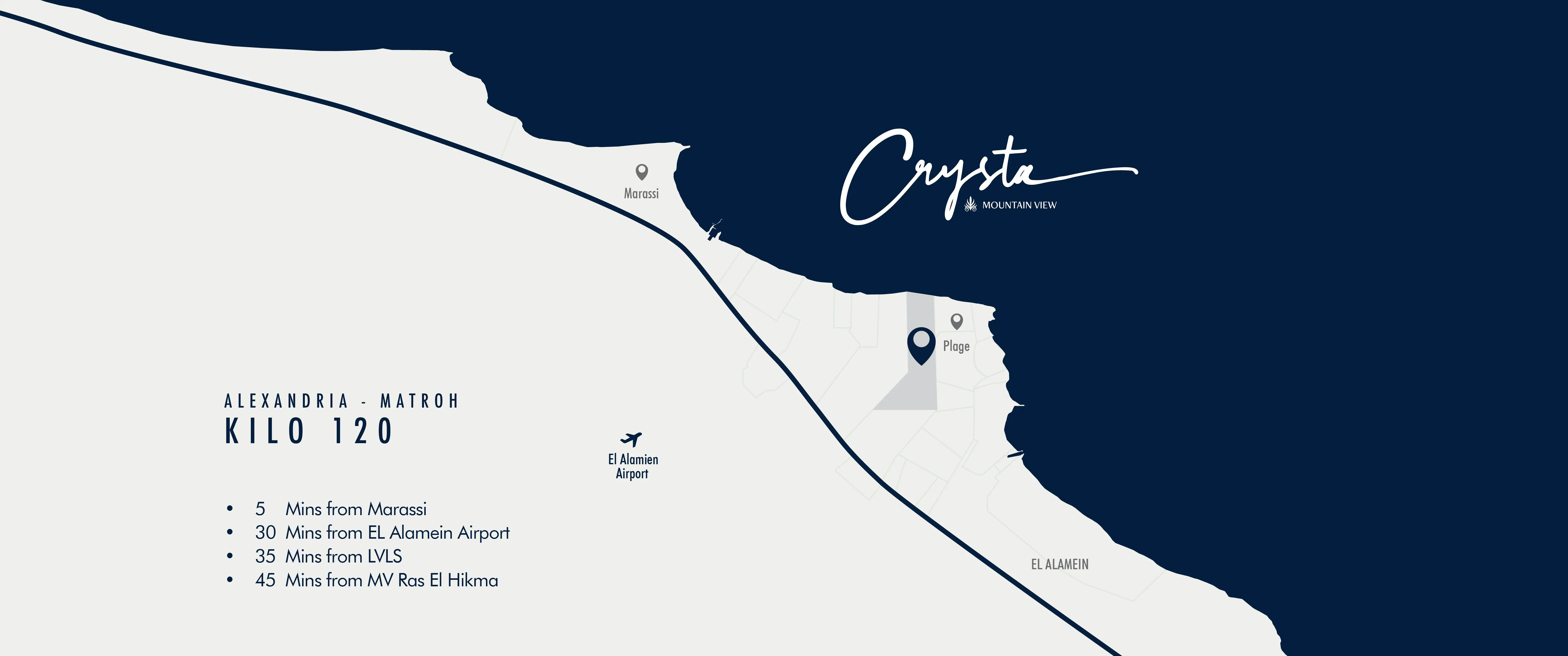 Crysta mountain view north cost
